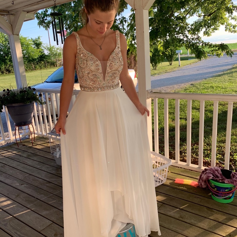 Designer Prom Dress - Picture 2 of 3